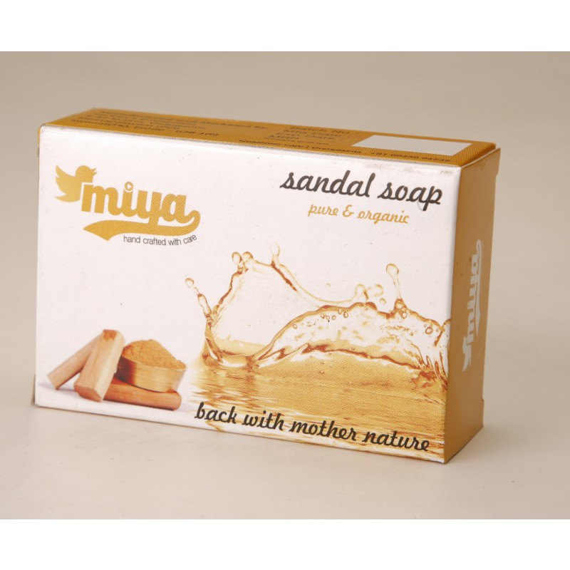 Mysore Sandal Gold Soap W/ Sandalwood & Almond Oil