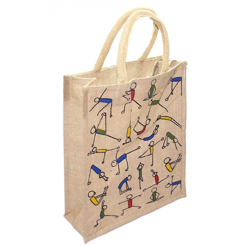 100pcs/lot Custom Logo Natural Recycled Shopping Jute Tote Bag, Organic  Linen Sac Fourre-tout En Jute Beach Bag - Gift Boxes & Bags - AliExpress