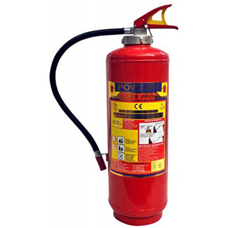 Safe Pro ABC Dry Chemical Powder Fire Extinguisher - 6 Kg