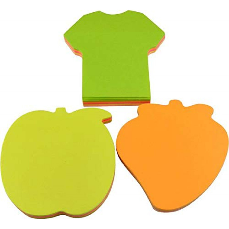 Multi Colour Sticky Note Different Shapes