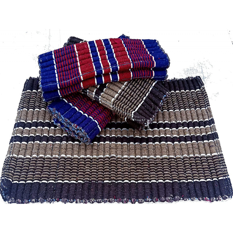 Door Mats Cotton Set of 2 (Multi,Cotton,16 * 24, Medium) - Online Quality  Store Official Website