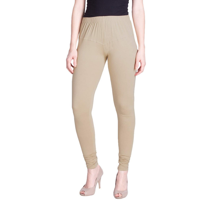 Cream colored leggings size: medium condition: never... - Depop