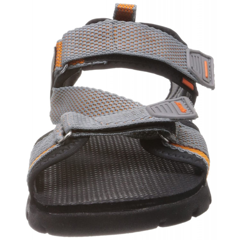 Buy Grey & Orange Sandals for Men by CAMPUS Online | Ajio.com