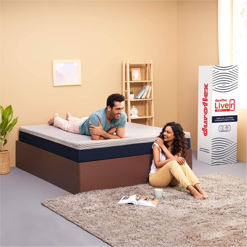 duroflex livein memory foam mattress