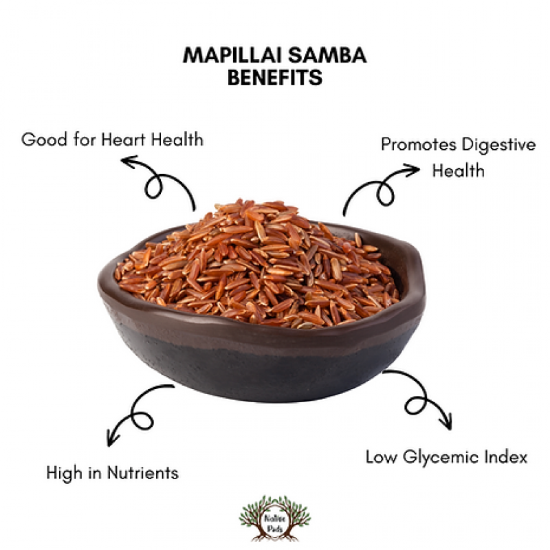 Native Pods Mapillai Samba Rice 1Kg |Hand Pounded Traditional Arisi ...