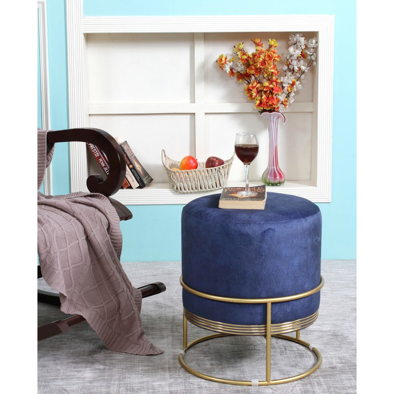 Blue and deals gold stool