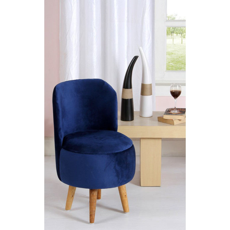 Royal blue 2024 dressing table chair