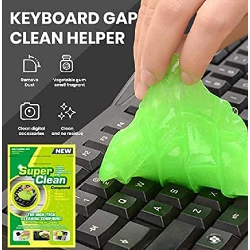 Buy MyHomesWorld Super Cleaning Gel for Car Interior Dust Cleaner for  Keyboard Computer Laptop Online at Best Prices in India - JioMart.