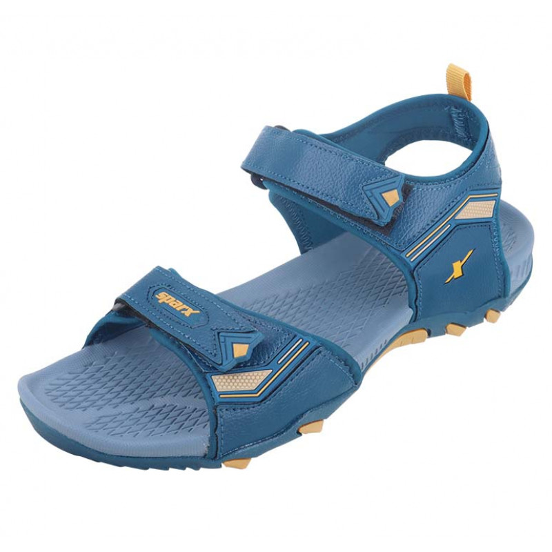 Sparx Men SS-109 Navy Blue Yellow Floater Sandals (SP_SS0109GNBYL0006) :  Amazon.in: Shoes & Handbags