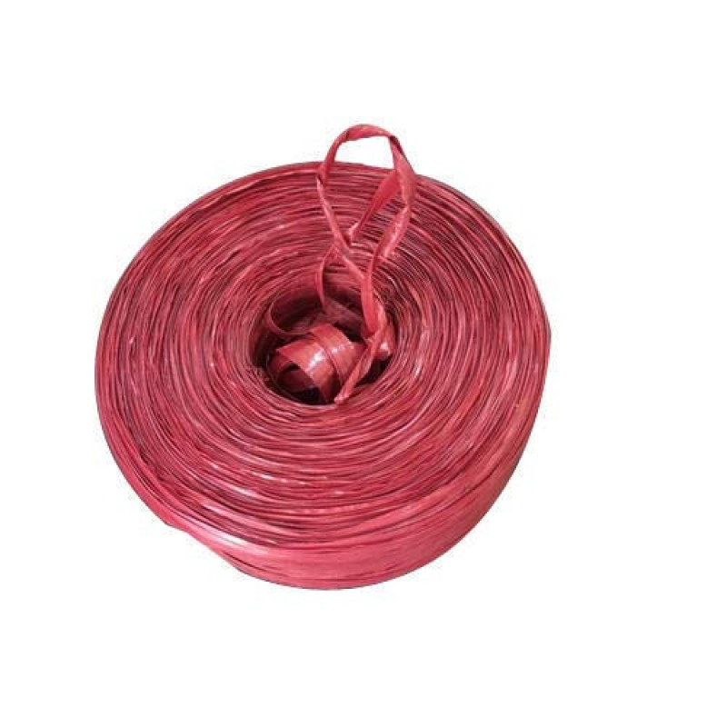 Plastic Rope For Packaging Boxes Binding & Home Garden Use 350 Mtrs Red  Color