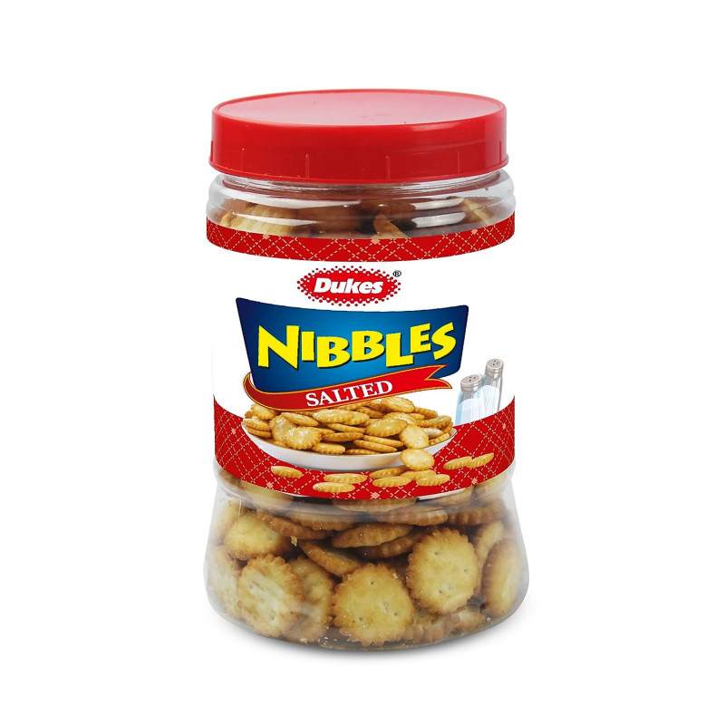 Dukes Nibbles Salted Crackers | Crispy & Classic | Salted Snacking ...