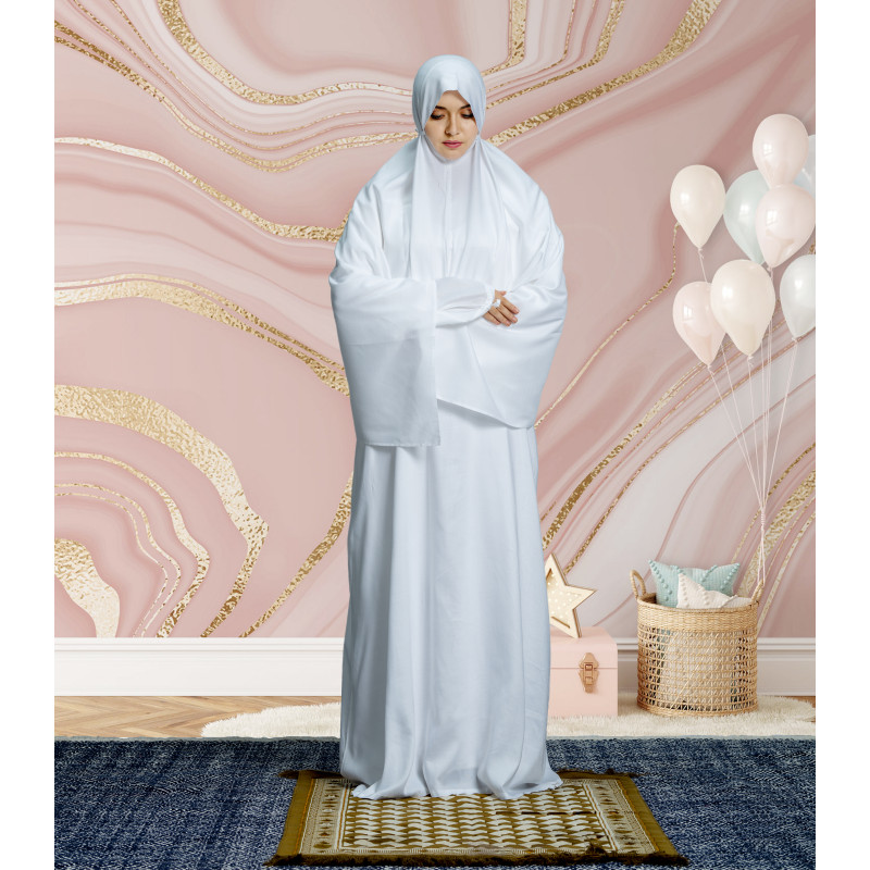 Muslim Women Abaya Prayer Dress Islamic Caftan Arab Robe Kaftan Ramadan Gown  New | eBay