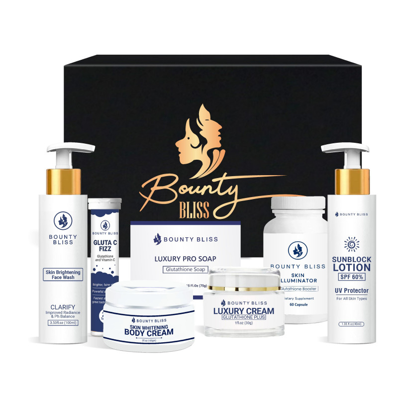 Bounty Bliss Skin Whitening Bridal Kit Hydrating Skincare Safe And Effective Ingredients Environmental Protection