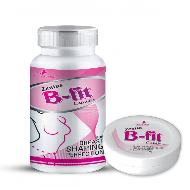 Zenius B Fit Kit for breast enlargement 60 Capsules 50g Cream