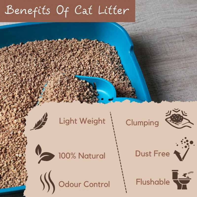 Benefits of clearance non clumping litter