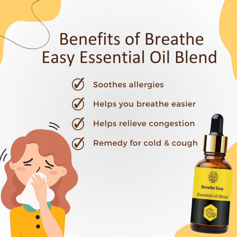 Zen Breathe Blend Essential Oil for Diffuser  Invigorating Breathe  Essential Oil Blend with Eucalyptus, Peppermint, Tea Tree and Camphor  Essential Oils for Diffusers for Home and Shower Aromatherapy 