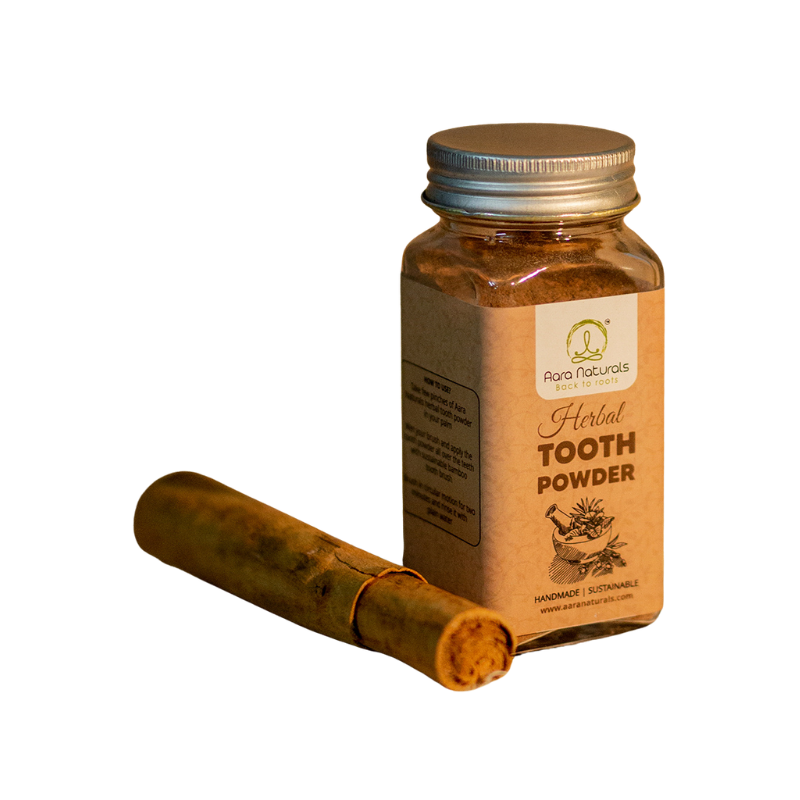 Aara Naturals Herbal Tooth Powder | Gentle Dental Care | Antibacterial ...
