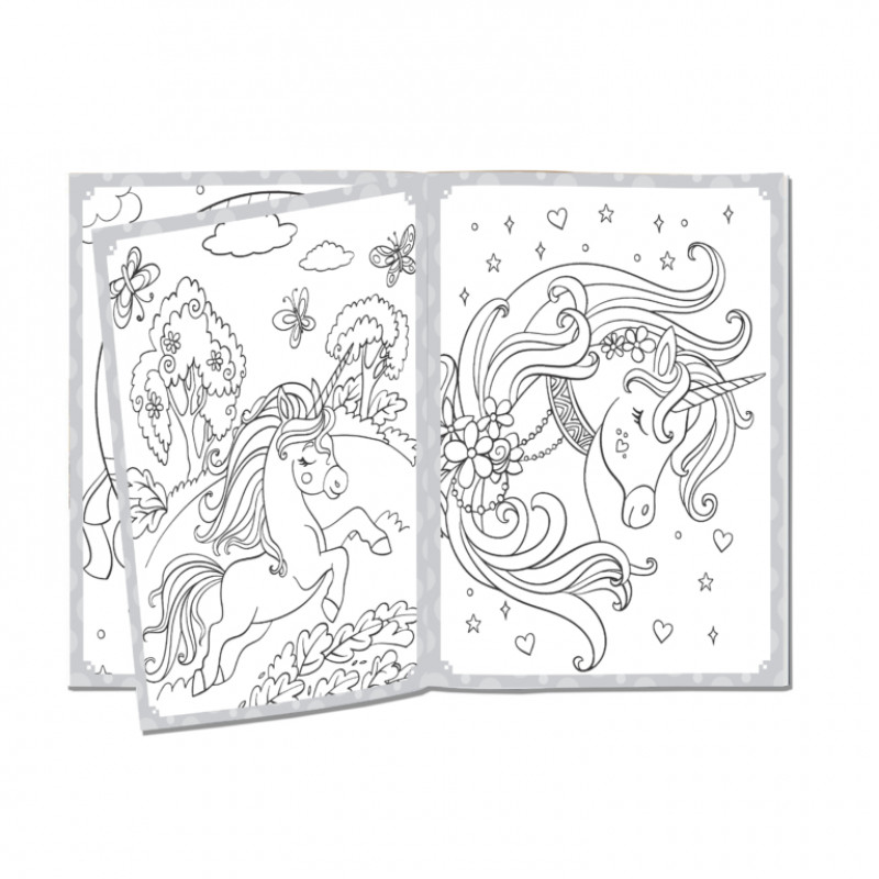 My Ultimate Unicorns Colouring Fun Book with Free Crayons | Unicorn ...