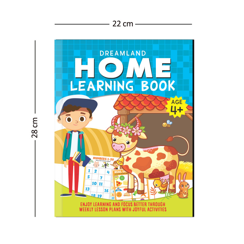 Home Learning Book With Joyful Activities Age group for 4 ...