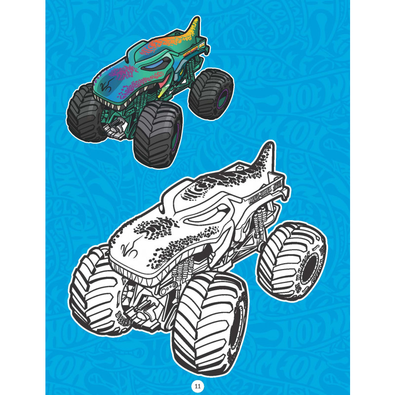 Dreamland Publications Hot Wheels Copy Colouring Book