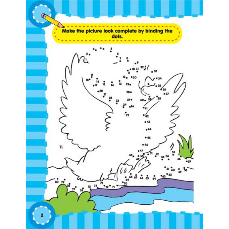 Fun with Dot to Dot Activity Book Part-5 for Kids | Imaginative Designs ...