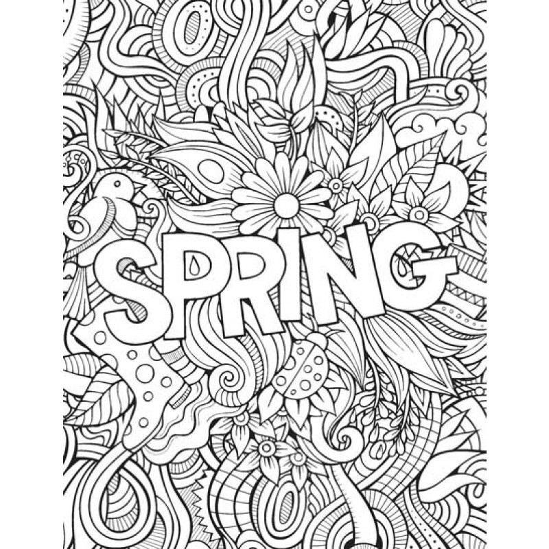 Dreamland Creative Doodle Coloring - Patterns | Adult Coloring Book ...