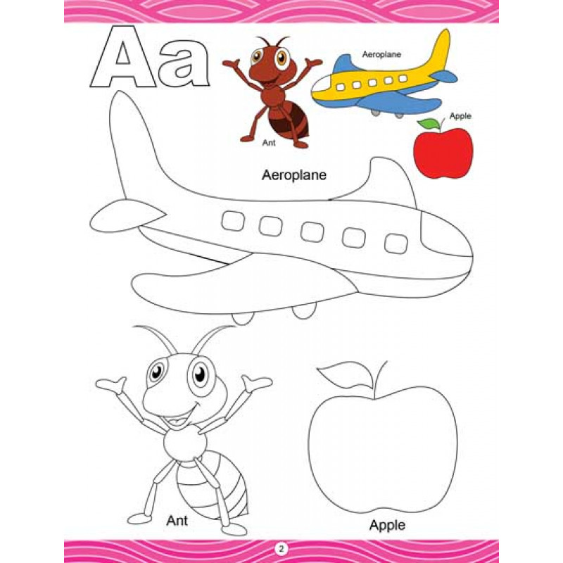 My Activity ABC Colouring Book | Alphabet Coloring Pages | Playful ...