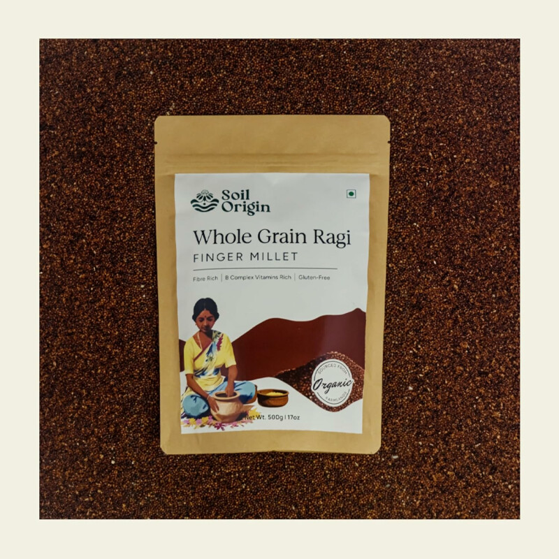 Whole Ragi Soil Origin Whole Grain Ragi (Finger Millet) | Fiber Rich Millet | B ...