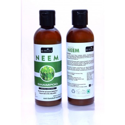 Emily Beauty Care Neem Shampoo For All Hair Types