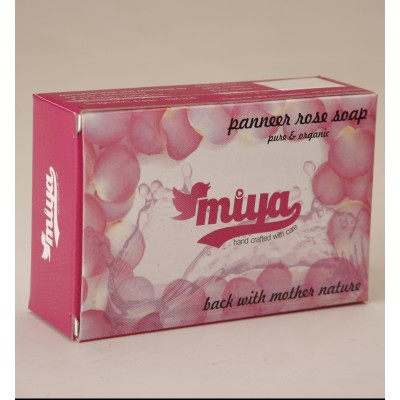 Miya Pure Herbal Natural & Handmade Rose Petals Soap