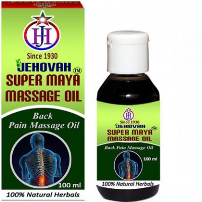 Super Maya Back Pain Massage Oil  (100 Ml) - Pack Of 1