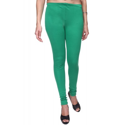 Sanjeevi Garments Ankle Length Ethnic Wear Legging  (green Solid)