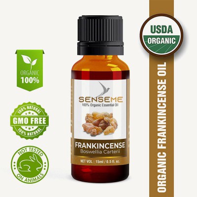 Senseme Natural Essential Oil Blend Frankincense Organic Oil - 15ml