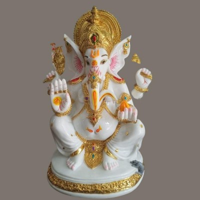 All India Marble Dust Lord Ganesha | Ganpati | Vinayak Idol For Gift