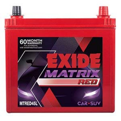 Exide Fmt0-mt45l Matrix 12v 45ah Front Car Battery