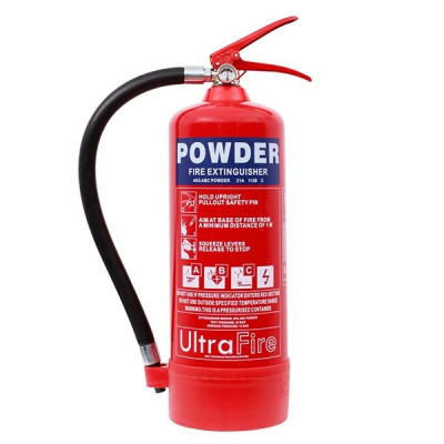 Abc Powder Type 6 Kg Fire Extinguisher (red And Black)