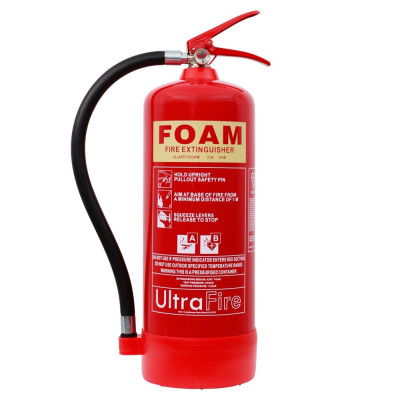 Foam Afff Type Fire Extinguisher Isi Mark With Wall Mount Hook And How To Use Instruction Manual For Class-a And B Fire Is:15683