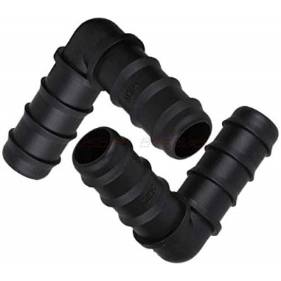 Drip Irrigation Accessories - 16mm Elbow Connector - 50 Pcs