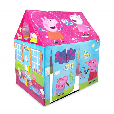 Peppa Pig Theme Play Tent House For Kids 5 Years And Above Water Repellent Big Size Play House For Girls And Boys, Multicolor