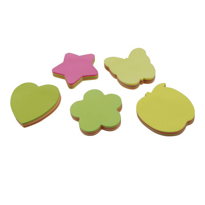 Multi Colour Sticky Note | Different Shapes - Set Of 5