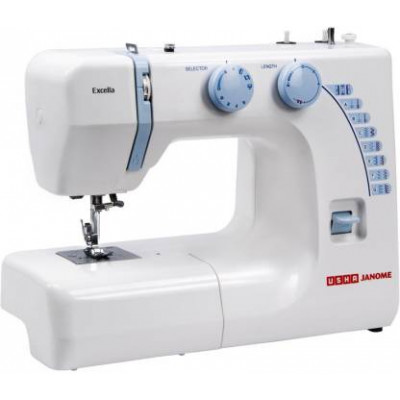 Usha Janome Excella Automatic Electric Sewing Machine (built-in Stitches 30)