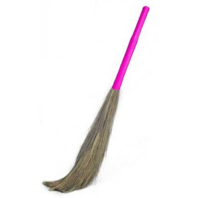 Vadivu Soft Grass Broom For Clean Floor - Pink