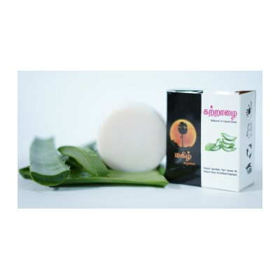 Magizh 100% Natural Handmade Aloe Vera Clear Soap For Skin - 100g