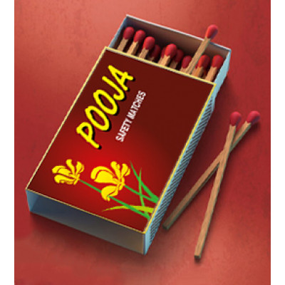 Pooja Safety Match Box | Pack Of 600 Match Boxes