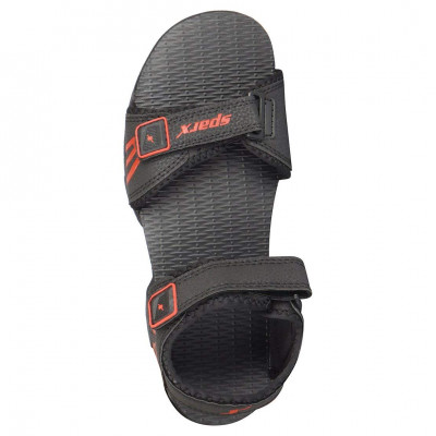Sparx Men's Athletic And Outdoor Sandals Black Red