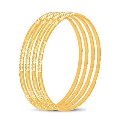 Gold Plated Alloy Bangle For Women And Girls