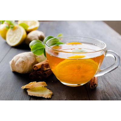 Tulsi Lemon Ginger Infusion 25 Tea Bags | Caffeine Free, Staple Free, Made With Organically Grown Holy Basil Leaves
