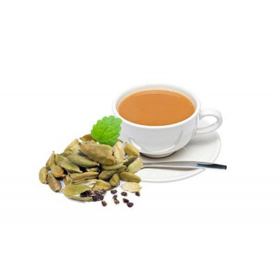 Cardamom Green Tea | 100% Natural Loose Leaf Tea With Natural Cardamom | No Additives - 100 Grams