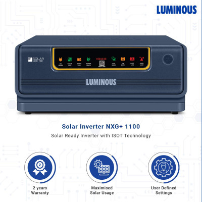 Luminous Inverter Nxg+1100 For Home, Offices Etc