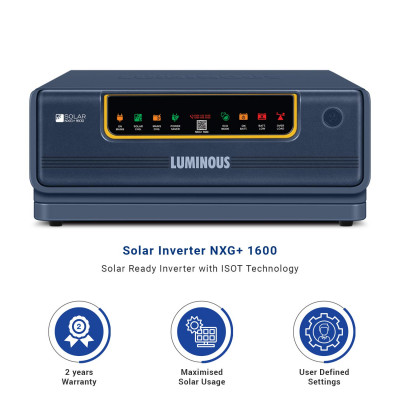 Luminous Inverter Nxg+ 1400 For Home, Shops Etc